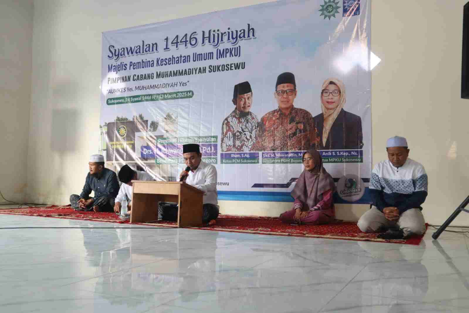 Bertajuk Syawalan, MPKU Pimpinan Cabang Muhammadiyah Sukosewu akan Perkuat Pelayanan Kesehatan