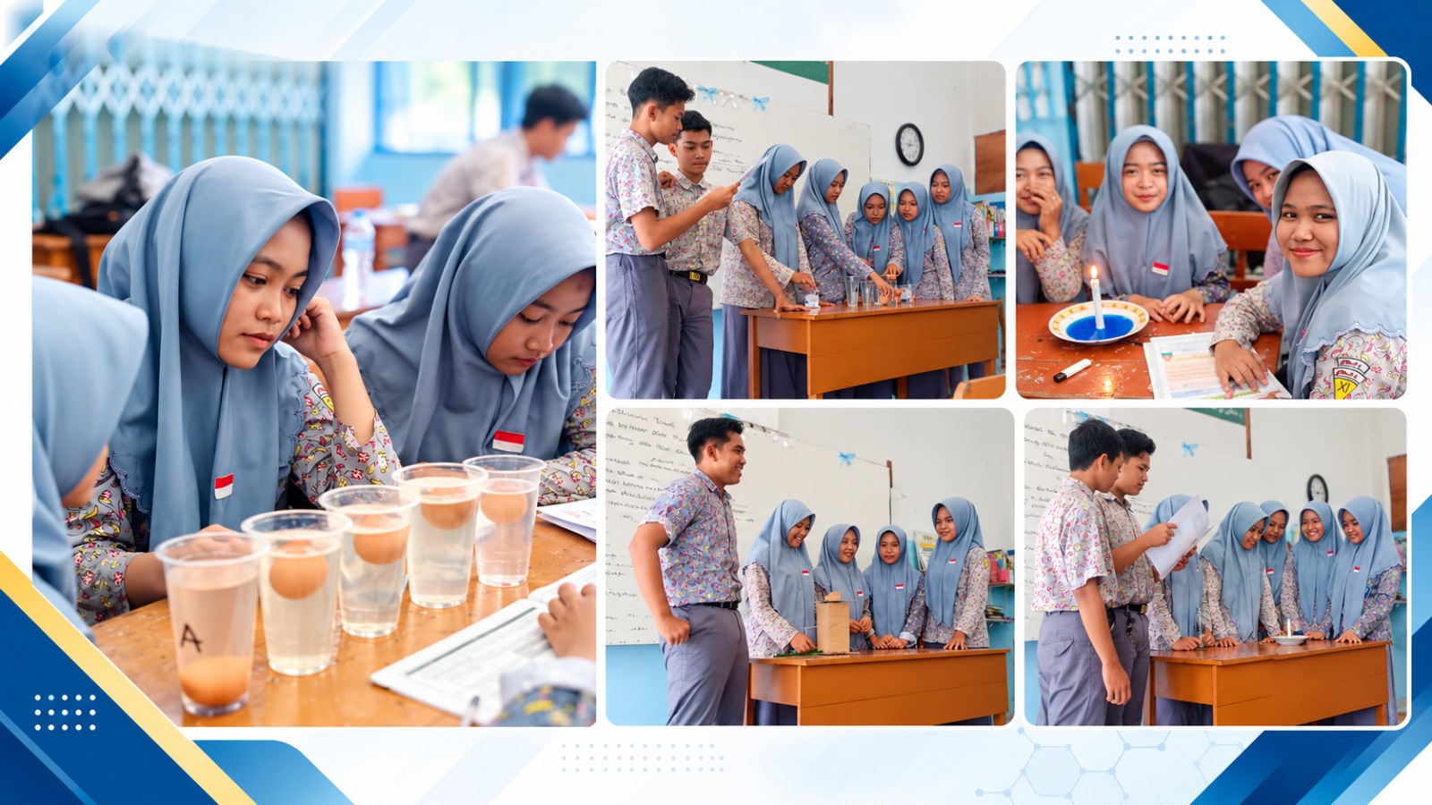 Telur, Lilin, Hingga Suntikan : Cara Sederhana Membuat Fisika Lebih Bermakna
